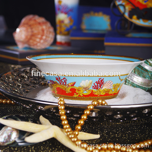 20 Pieces Euro Style Luxury Bone China New Design Dinner Set